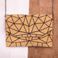 Cork Geometric Chain Crossbody cork Bag  BAG-2069