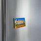 Évora Fridge Magnet – Portugal Souvenir Featuring the Historic Cathedral in 3D Relief