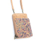 Bolsa Bandolera/Monedero para Teléfono de Corcho Natural para Mujer BAGD-2240