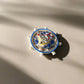 Faro Souvenir Magnet – Nautical Ship Wheel with Sailboat and Marine Ornaments