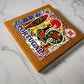 Close-up of ceramic tile on cork trivet with traditional Portuguese patterns