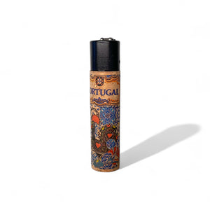 Portuguese Souvenir Cork Lighter with Traditional Designs – Perfect for Daily Use or Decoration