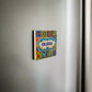 Olhão Fridge Magnet – Portuguese Tile-Inspired Souvenir from Algarve