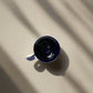 Portugiesische Souvenir-Keramiktasse mit traditionellen blauen Fliesenmotiven und dunkelblauem Löffel – Geschenkbox inklusive


