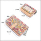 Natural Cork Material Gift Box Wallet for Women, 2-Piece Med HY-037