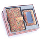 Natural Cork Material Gift Box Wallet for Women, 2-Piece Med HY-037