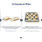 Step-by-step instructions for preparing Lisbon pastel de nata using a traditional baking kit