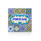 Decorative tile with Portuguese design and the word 'Portugal'