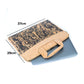 Cork and Coffee Bean Fusion Laptop Briefcase BAG-2288
