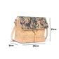 Kork und Kaffeebohnen Fusion Unisex Umhängetasche BAG-2289