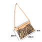 Natural Cork with Coffee Bean Fusion: Women's Crossbody Bag and Clutch Design BAG-2290