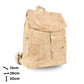 Cork Backpack with Gold Flecks – Eco-Friendly Vegan Bag BAG-2096